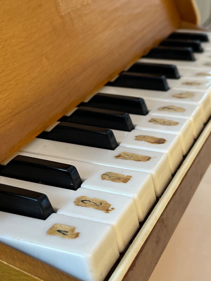KInderklavier TOY PIANO 60er Jahre * funktioniert * Michelsonne in Bamberg