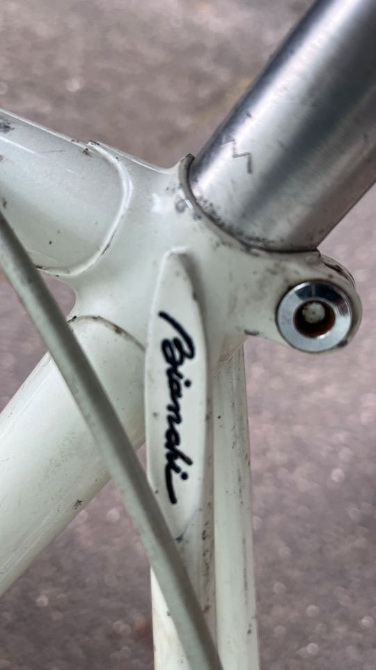 Blanchi Rennrad Stahl mit Shimano Sante Dura Ace - Made in Italy in Bonn