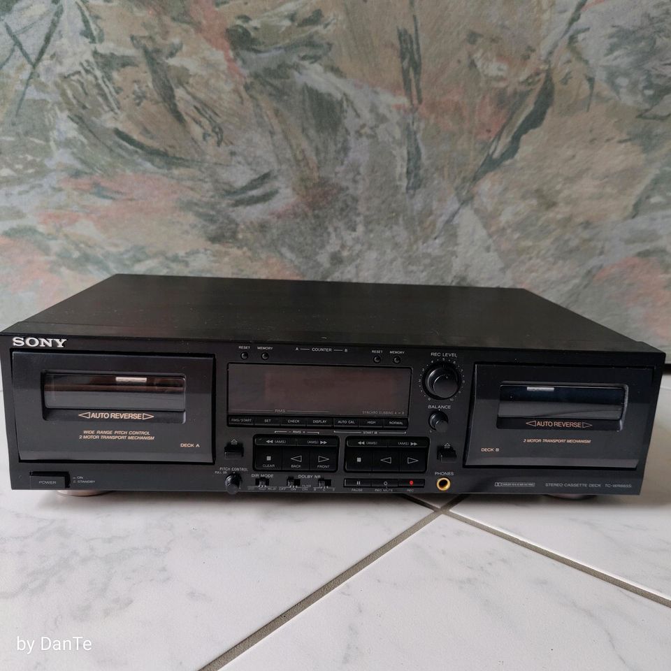 SONY TC-WR665S Cassette Deck Doppelkassettendeck Tapedeck in Kürten