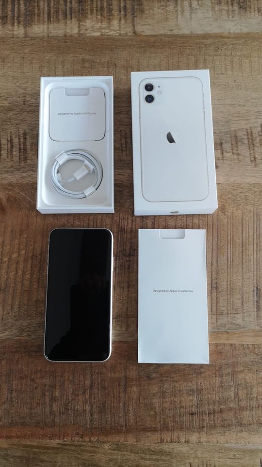 iPhone 11 Weiß 64gb - Top Zustand! 87% Kapazität in Bad Zwischenahn