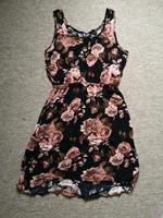 kurzes Kleid Blumen Print Sachsen - Doberschau Vorschau