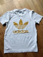 Adidas T-Shirt weiss / Gold Größe 36 Baden-Württemberg - Freiburg im Breisgau Vorschau
