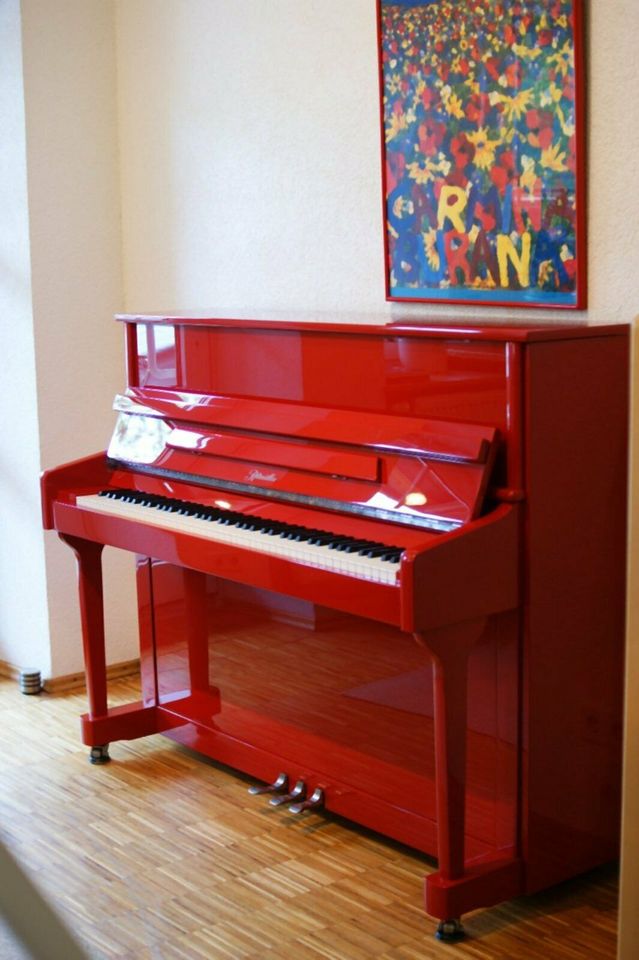 Klavier Ritmüller Classic 118 Ferrari- Rot Piano neu in Eschach (bei Schwäbisch Gmünd)