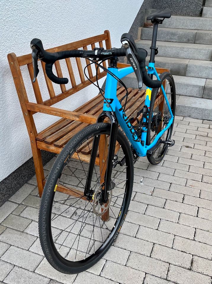 Gravel Bike Ridley Kanzo A GRX 800 blau Gr.L, Mavic Satz in Wetter (Hessen)