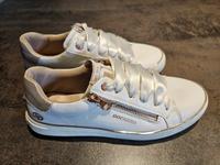 Dockers Sneaker Mädchen, Damen Halbschuhe weiß Gr. 37 Bayern - Buttenwiesen Vorschau