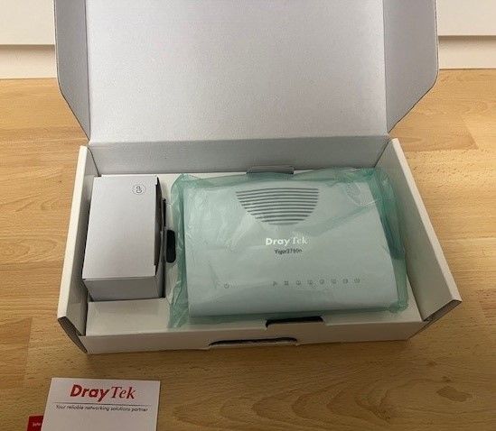 Draytek Vigor 2760n VDSL2-Router Annex B - in Original Verpackung in Ehingen (Donau)