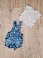 Sommer Set kurze Latzhose Shirt Gr. 68 Topomini Schwerin - Wickendorf Vorschau