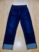 OPUS LOUNA Cropped Straight Jeans Gr. 34 L26 blau Niedersachsen - Achim Vorschau