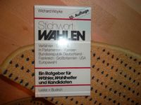 "Stichwort:Wahlen" 10.Auflage von Wichard Woyke,sogut wie Neu! Baden-Württemberg - Stutensee Vorschau