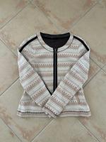 Expresso Jacke Jäckchen Strickjacke Bolero Blazer rosa beige S Düsseldorf - Flingern Nord Vorschau