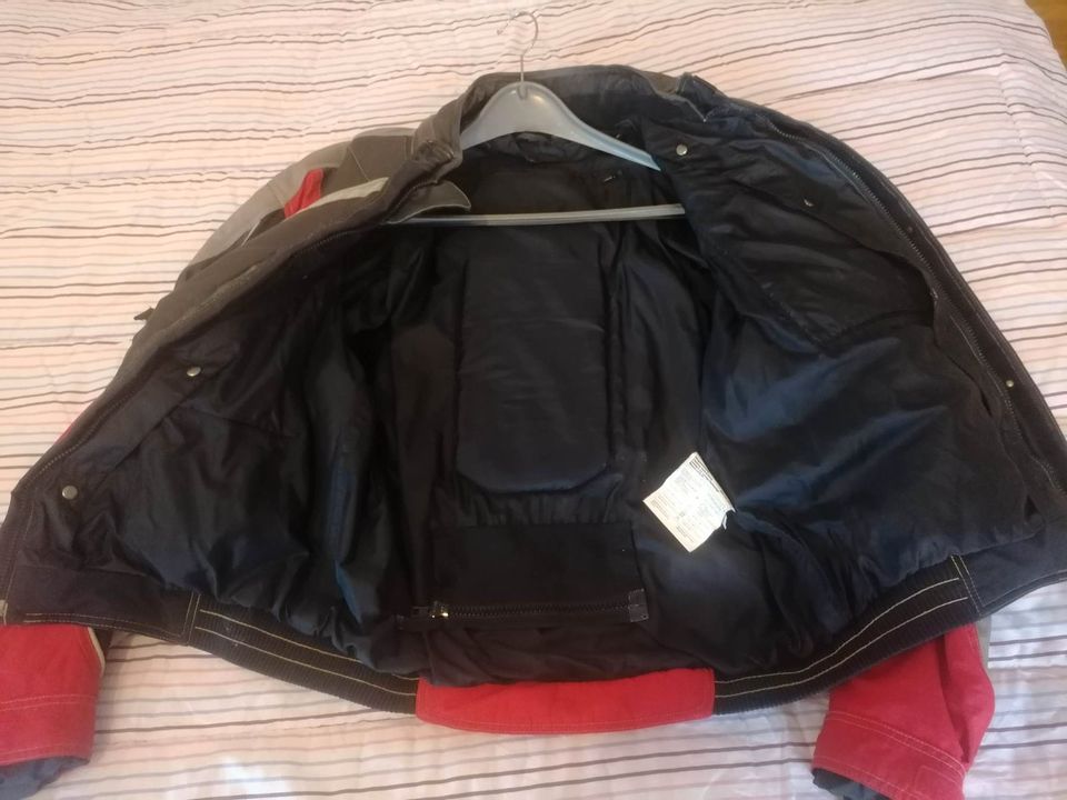 Motorrad Jacke XL - Innenfutter - gute Qualität mit Protektoren in Spangdahlem