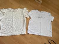 2 weiße T-Shirts Zara Gr S Wuppertal - Oberbarmen Vorschau