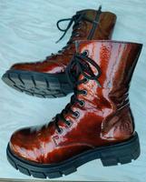 Damen Stiefel metallic braun Rieker Brandenburg - Blankenfelde-Mahlow Vorschau
