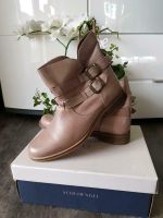 Schuhengel Stiefeletten Stiefel Boots Leder Übergang taupe 40 41 Baden-Württemberg - Eberstadt Vorschau