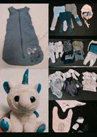 Kleiderpaket Baby Junge Gr. 56 + Schlafsack Gr.62 + Kuscheltier Nordrhein-Westfalen - Herten Vorschau