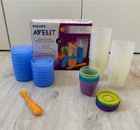 19 Philips Avent Mehrweg-Becher für Brei, Babynahrung OVP / 6xNUK Bayern - Aßling Vorschau