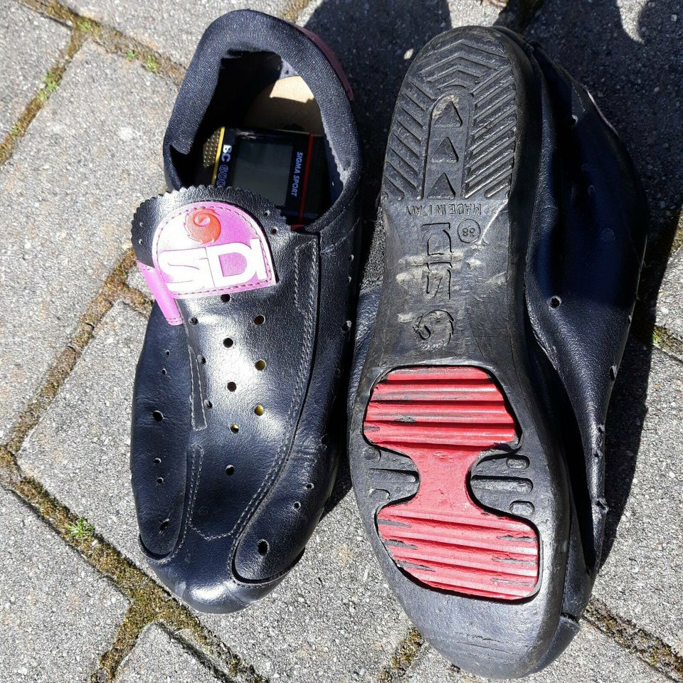 Biete hier SiDi Rennradschuhe Leder in Gr. 38 an, super Zustand in Apen