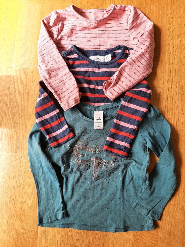 Set Shirts Pullover langarm 92 98 Topolino H&M Palomino in Dannenberg (Elbe)