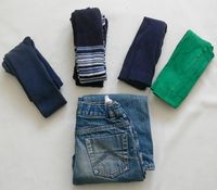 Jeans + 4 Strumpfhosen (2 Thermo dabei) - 110/116 Hessen - Waldkappel Vorschau