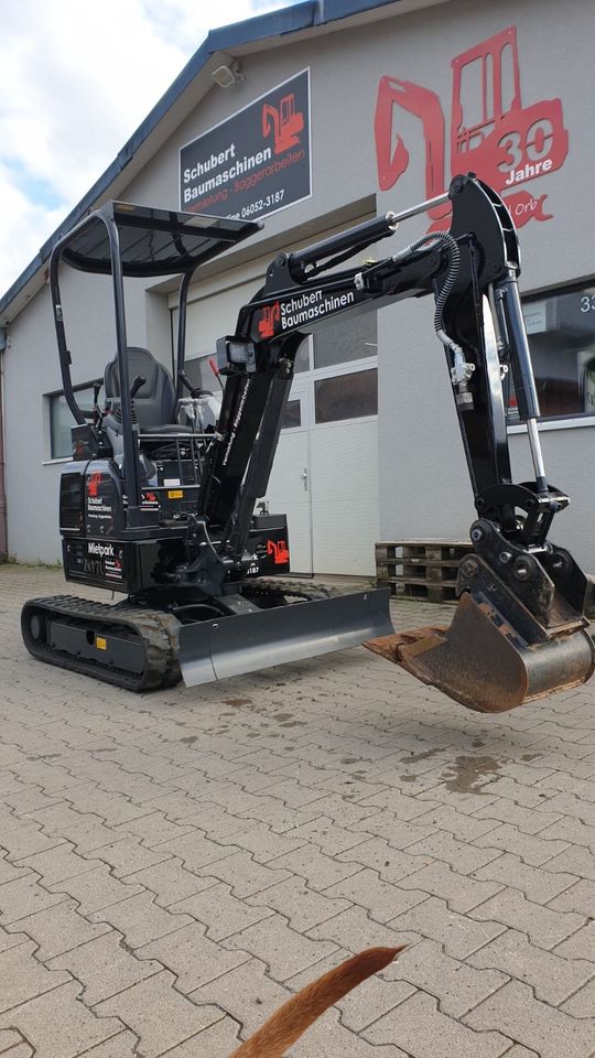 Minibagger 1,8 t ++MIETEN++ Bagger in Gelnhausen