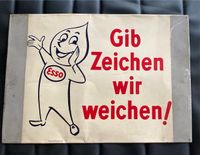 Esso Schild Gib Zeichen Niedersachsen - Wennigsen Vorschau