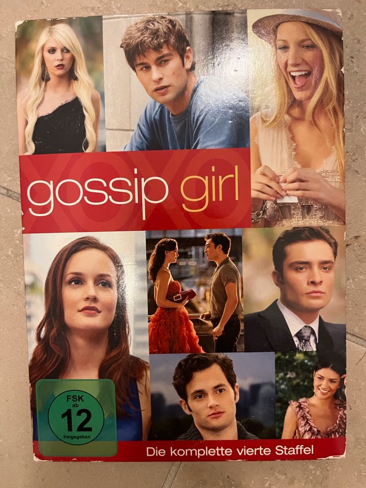 Gossip Girl Staffen 1-4 DVD Sammlung in Ingolstadt