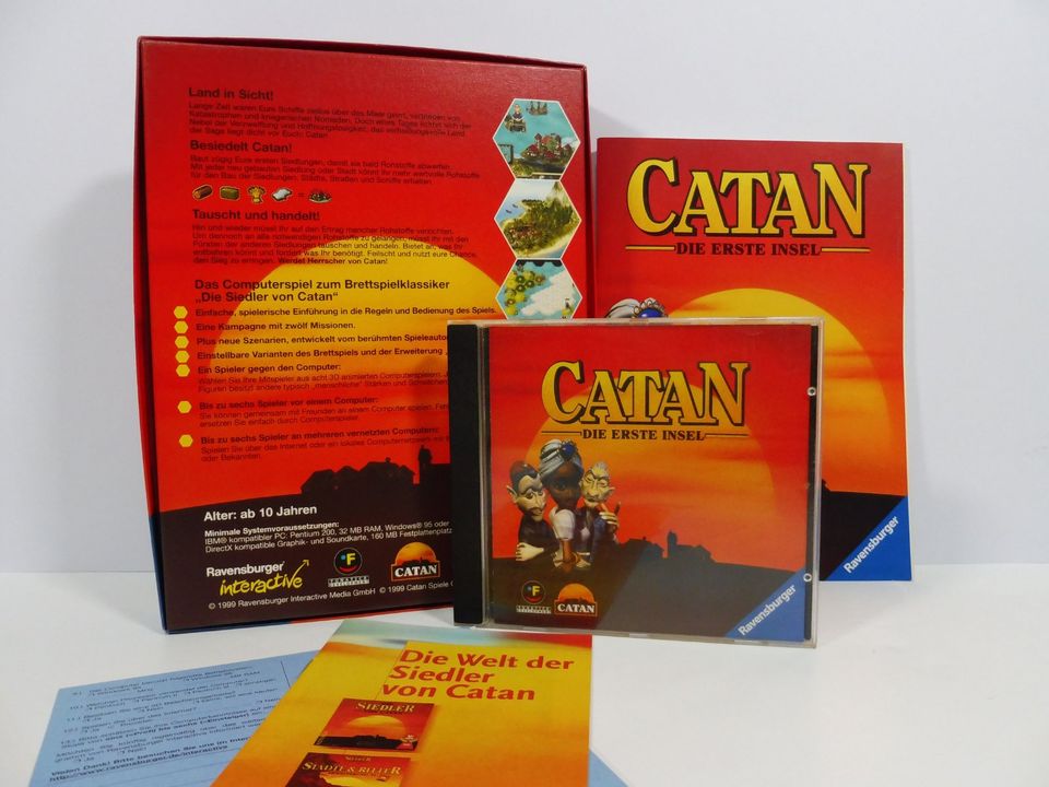 PC Game Siedler von Catan - Die Erste Insel Big Box in Essen