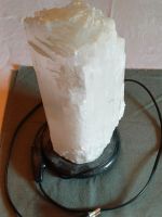echte Selinit- Edelsteinlampe mit Marmorsockel Bayern - Untrasried Vorschau