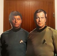 Star Trek Enterprise Pappaufsteller Aufsteller Kirk McCoy 180 cm Schleswig-Holstein - Lübeck Vorschau