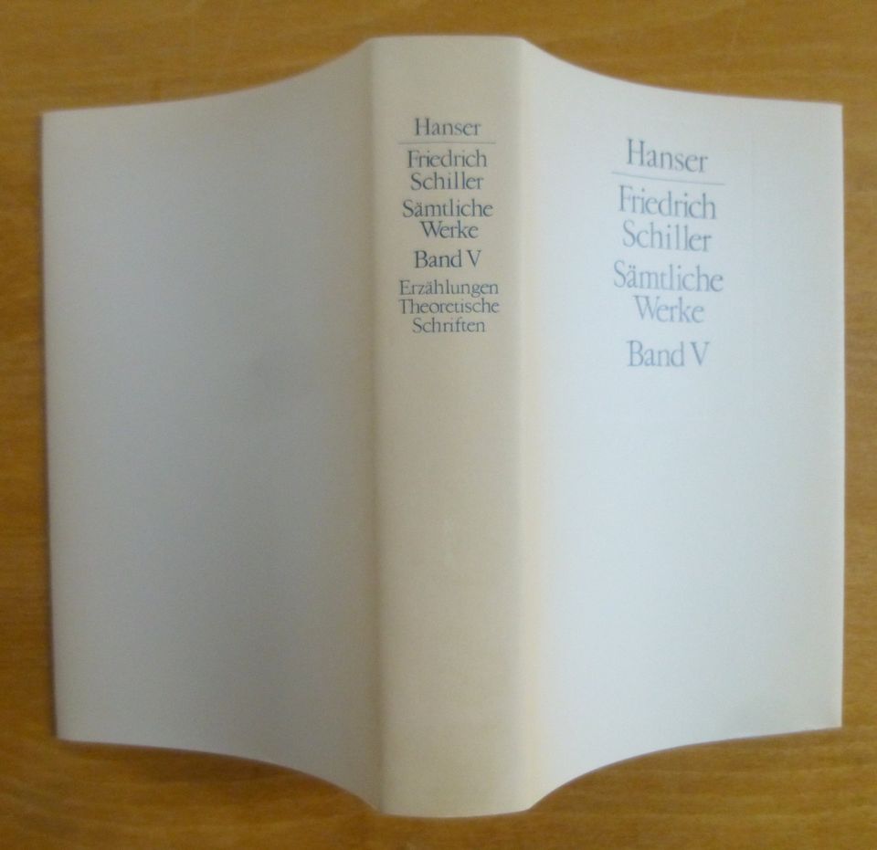 Friedrich Schiller: Sämtliche Werke. Hanser Dünndruck komplett in Krefeld