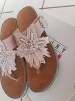 Rieker Keil Zehentrenner, rosa Strass Blüte, Gr.38, Top Zust. Saarbrücken-Dudweiler - Dudweiler Vorschau