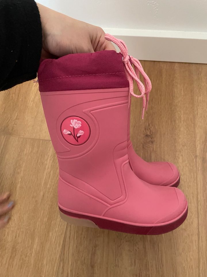 Schuhe Hausschuhe Gummistiefel 24 25 Mädchen rosa pink Ricosta in Dinslaken