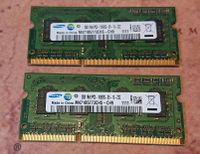 2 x 2 GB (4GB) Samsung 1Rx8 PC3 10600s DDR3 RAM Sachsen - Tharandt Vorschau