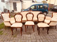 Chippendale Sofa Chair Sofa Couch Chesterfield Sessel Stuhl 6tlg Niedersachsen - Rodenberg Vorschau