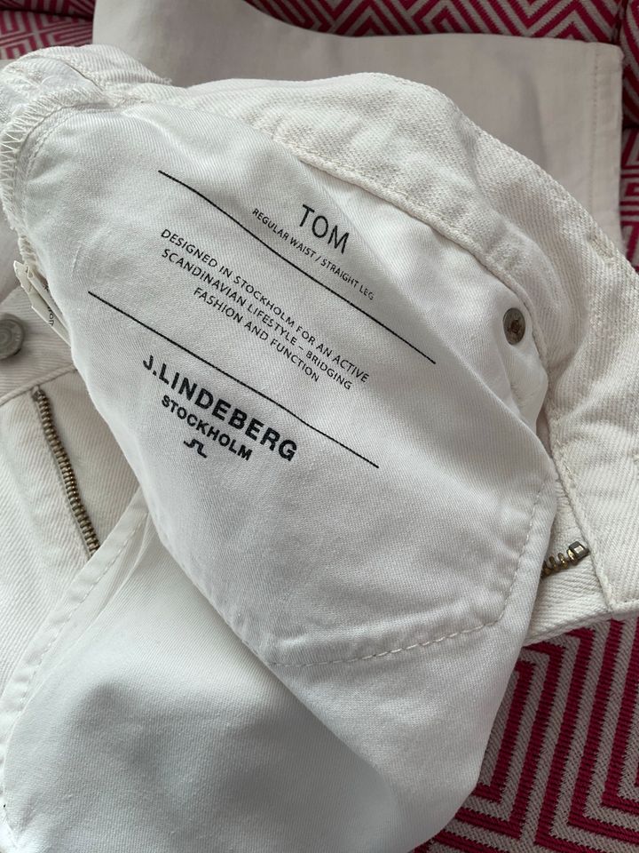 J. Lindeberg Designer Jeans weiß neu 150 € gr. 36/36 in Traunstein