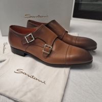 Santoni Doppel - Monk 41-42 Anzugsschuhe Loafer Sachsen - Mittweida Vorschau