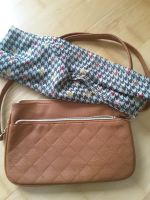 Handtasche zum Umhängen mit Schal und passender Kette Bayern - Forstinning Vorschau
