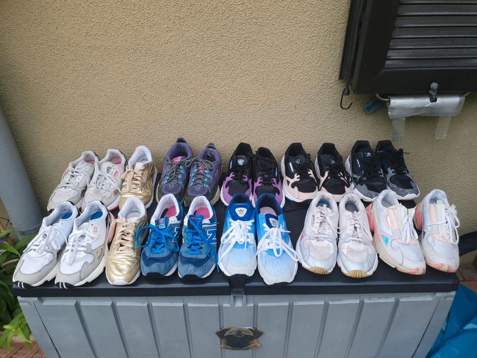 Sneaker, Turnschuhe, New Balance, adidas Falcon, Wolfskin, Reebok in Bochum