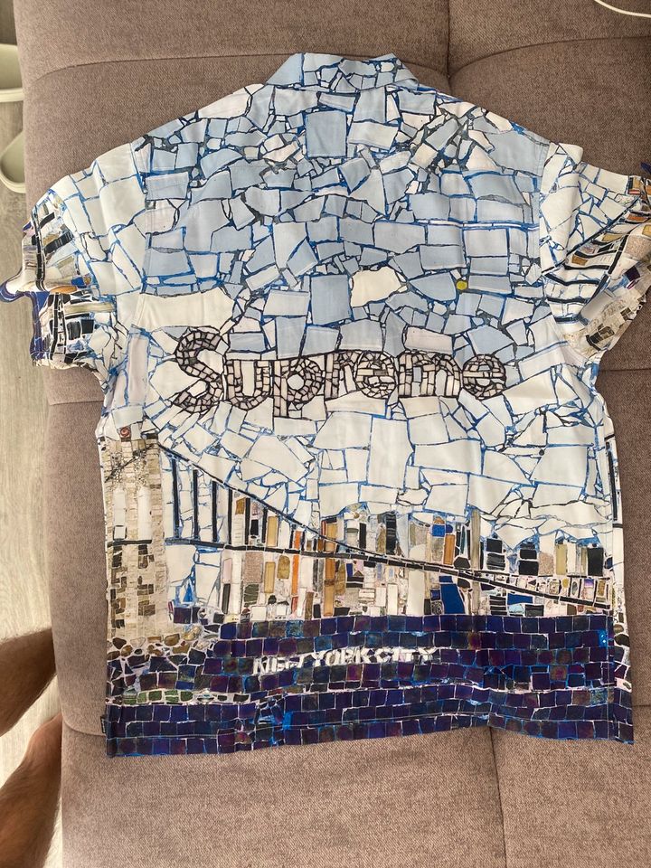 Supreme Mosaic S/S Shirt Multicolor , M size in Bochum