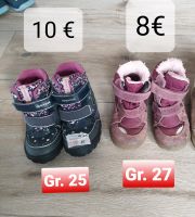 Mädchenschuhe Winterstiefel Gr. 25, 27 Lurchi Geox Sachsen-Anhalt - Tangermünde Vorschau