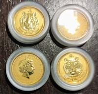 5 Dollar 1/20 Unze Gold Lunar Tiger 2010/2022 &1/20 Ochse 2009 Nordrhein-Westfalen - Kamp-Lintfort Vorschau