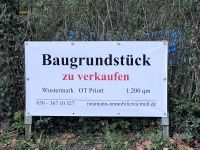 Baugrundstück vor den Toren Berlins - 1.200 qm Wustermark -Priort Brandenburg - Wustermark Vorschau