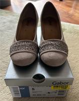 Pumps mit Pailletten von Gabor, Wildleder, Größe 38, NP € 120,- Nordrhein-Westfalen - Swisttal Vorschau