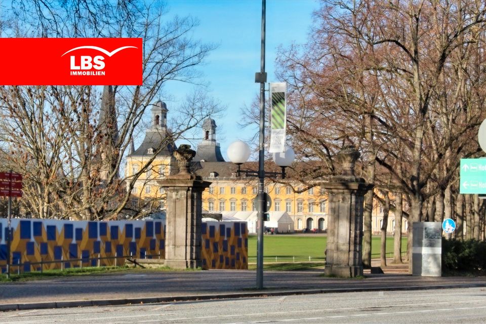 Ladenlokal incl. Wohnung mit Blick auf den Hofgarten in Bonn