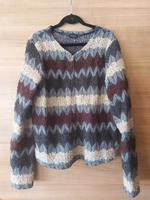 Jacke gemustert grau beige blau bordeaux Hessen - Frankenberg (Eder) Vorschau