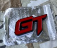 GT Emblem in Rot schwarz aus Metall zum Kleben Sachsen-Anhalt - Halle Vorschau