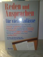 Reden und Ansprachen für viele Anlässe Buch Hessen - Bickenbach Vorschau