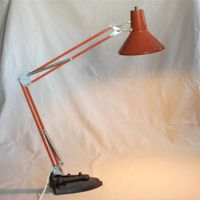 70er Tischlampe orange Upcycling Nordrhein-Westfalen - Paderborn Vorschau