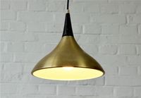 Vintage Danish Design Messing Lampe Mid Century 50er 60er Niedersachsen - Uslar Vorschau