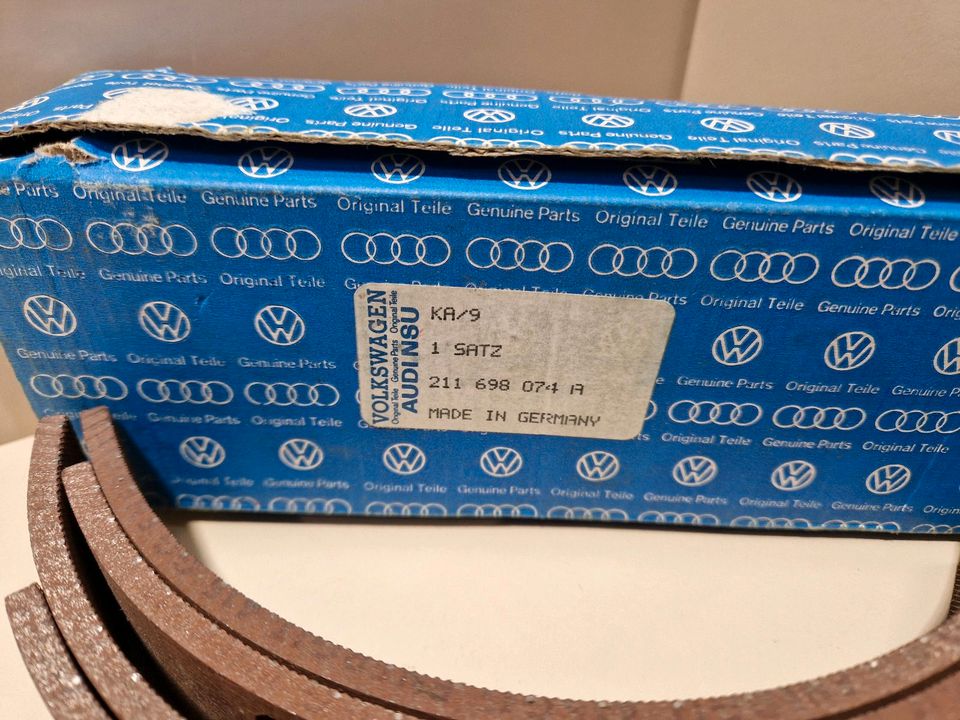 VW T1 Bus 55-63 Bremsbeläge hinten Übermaß 40mm 211698074A NOS in Göttingen